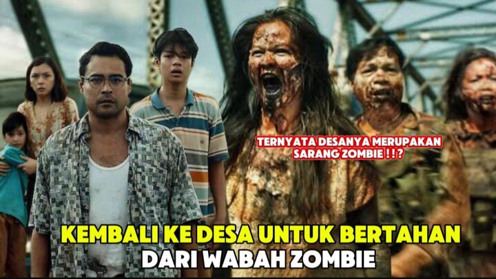 SATU KELUARGA KEMBALI KE DESA SARANG ZOMBIE Alur Cerita Film OUTSIDE