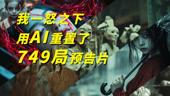 我一怒之下用AI重置了749局预告片