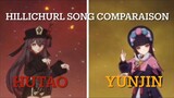 Hillichirl song comparison HUTAO/YUNJIN | Genshin Impact