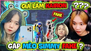 Giả Làm Kairon Gặp Ngay MÈO SIMMY Hàng FAKE Cực Hài…