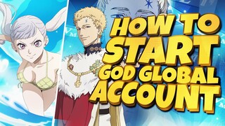 HOW TO START GOD TIER F2P GLOBAL ACCOUNT (IM ALSO GOING TRY THIS) - Black Clover Mobile