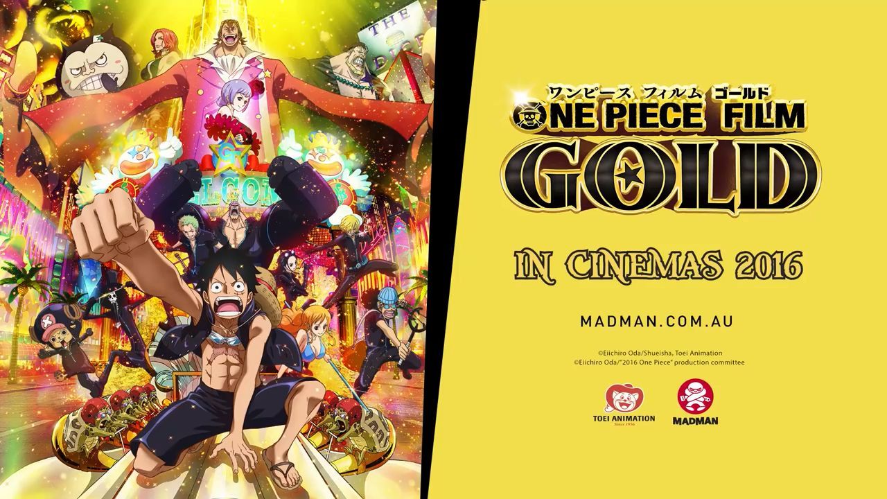 ONE PIECE FILM GOLD Info & High-Res Images from Toei, Anime - Animation