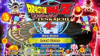 NEW DBZ TTT MOD BT4 ISO With Permanent Menu And Goku, Vegeta, Toppo, And Daishinkan DOWNLOAD