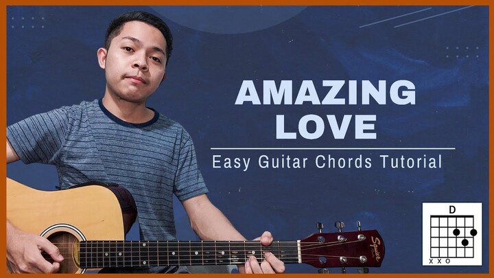 Amazing Love (Guitar Tutorial) by Hillsong | EASY CHORDS ONLY!