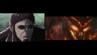 A certain domestic tribute to the captain cutting monkey comparison version