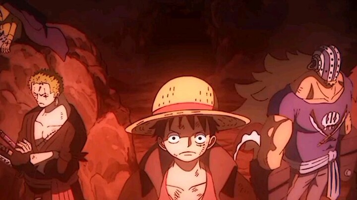 Luffy, the man who will be the king of pirates!