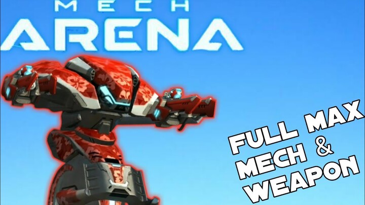 Arc Torrent 10 Upgrade Max Level - Mech Arena Robot Showdown Indonesia