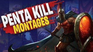 Epic Pentakill Montage #1 League of Legends Epic Pentakills