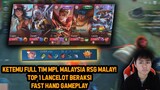 TOP 1 LANCELOT KETEMU FULL TIM MPL RSG MALAYSIA ! BANTAI GA KASIH AMPUN ! - Mobile Legends