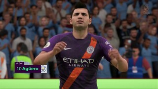 FIFA 19 - Aguero Bicycle goal vs Tottenham | PS4 PRO