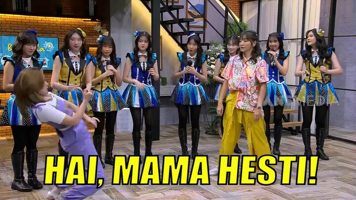 Hesti Dipanggil "Mama" Sama Member JKT48 | BERCANDA PAGI (10/03/22) Part 2