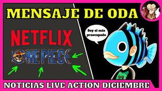 ODA REVELA ESTAR PREOCUPADO POR EL LIVE ACTION | NOTICIAS LIVE ACTION ONE PIECE #12