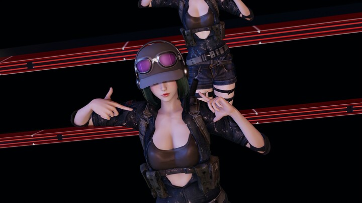 【4K60P/MMD】Ela 彩虹节拍