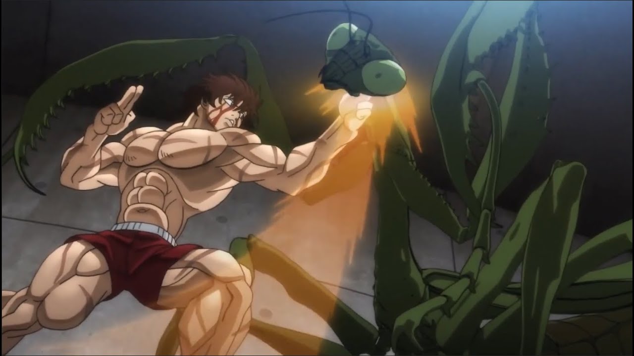 Yujiro Hanma vs Ryu Kaioh (Español Latino) Baki Temporada 2 capítulo 1 -  BiliBili