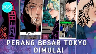 PERANG BESAR TOKYO DIMULAI | Kemunculan Terano South chapter 210