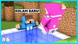 MIPAN & ZUZUZU Membuat Kolam Renang Yang Paling Besar Di Dunia Minecraft! - Minecraft Survival #6