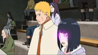 Naruto asks Hinata to use the Byakugan to look at Boruto's hand - Ootsutsuki attack Konoha