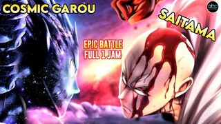 SAITAMA VS COSMIC GAROU || MUSUH TERKUAT ? 😱 ALUR CERITA ONE PUCH MAN SEASON 2 FULL 1 JAM.