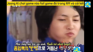 RM Sự vụng về của Song jong KI #RM7012 #Kenhgiaitrihanquoc#Runningman