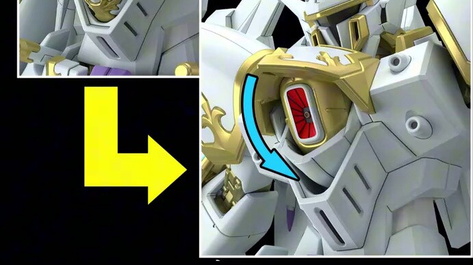 แพทเทิร์นไม่ต้องใช้สติ๊กเกอร์ แต่ทองยังเละอยู่! HG Black Knight Garuda จะวางจำหน่ายเร็วๆ นี้