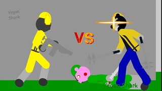 Kolie Vs Torcher, a *"HEATED"* battle (Piggy Animation)