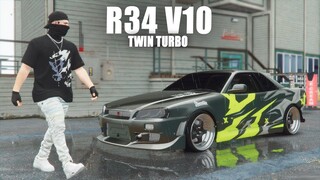 FINAL PROJECT SKYLINE R34 V10 TWIN TURBO [1.0] KEI O'CONNER