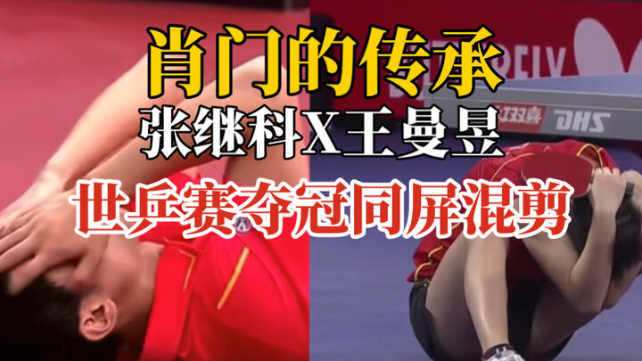 [Zhang Jike x Wang Manyu] The inheritance of Xiaomen | Mixed cut of the World Table Tennis Champions