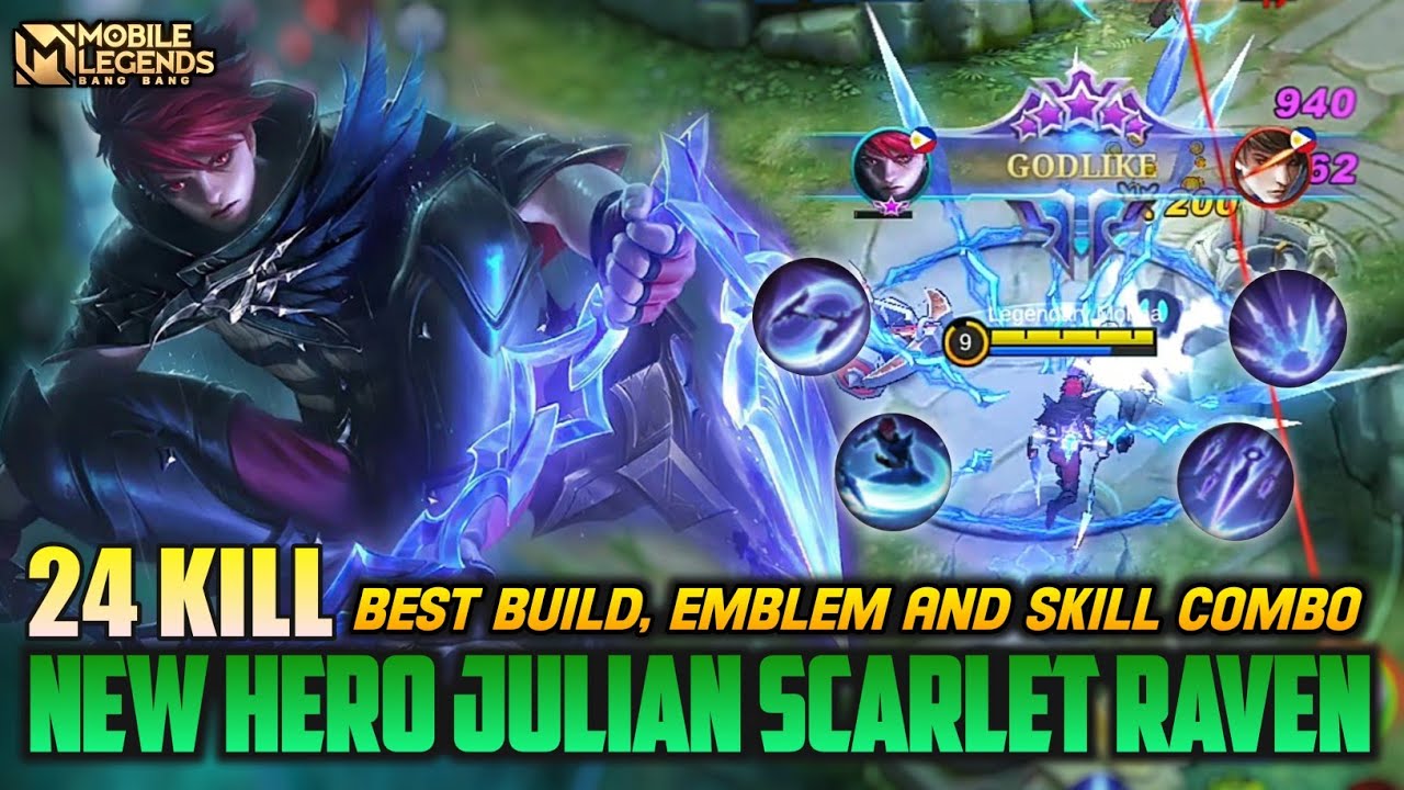 Julian Mlbb Gameplay , Next New Hero Julian Gameplay - Mobile Legends Bang  Bang - BiliBili