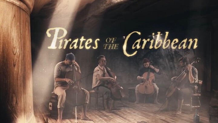 【前方高能】布拉格大提琴四重奏-加勒比海盗   Prague Cello Quartet - Pirates of the Caribbean