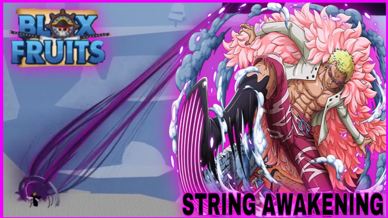 UNLOCK ALL STRING AWAKENING SKILL + SHOWCASE IN BLOX FRUITS - PART