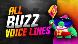 BUZZ Voice Lines | Brawl Stars #JurassicSplash