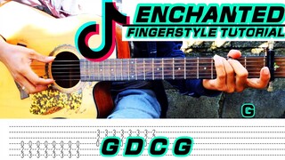 Enchanted - Taylor Swift ( Guitar Fingerstyle ) Tabs + Chords