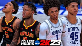 College Hoops 2K23 MyCAREER - Mikey's Memphis Tigers Debut! J.R. Waiters vs Sonny Dior [EP.2]