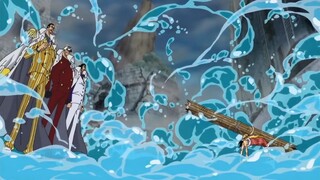 luffy vs Marine fort