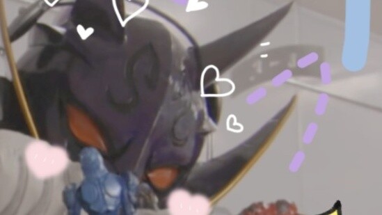 [Kamen Rider Den-O | Dragon Taros] Dragon is so cute, give me a dozen!