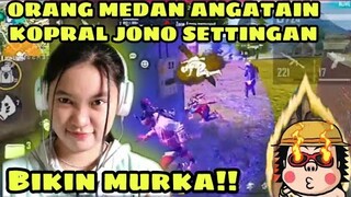 KETEMU ORANG MEDAN NGAMUK" KOPRAL JONO AUTO PANASSS GARENA FREE FIRE BY HERMA