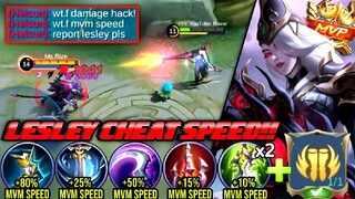 (TRY THIS) LESLEY HIGH MOVEMENT SPEED BUILDS & EMBLEMS! = UNTOUCHABLE SPEED HACK! (FREEHIT EASILY)