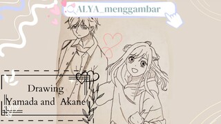 waktunya menggambar dua couple romantis(ʃƪ＾3＾) masih ada yang inget ga nihh sama Anim satu ini?