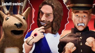 Murder on the North Pole Express | Robot Chicken | adult swim