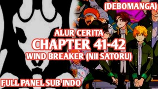 Alur Cerita WIND BREAKER (NII SATORU) Chapter 41,42 - SAKURA DAN TEMAN TEMAN MENDATANGI MARKAS KEEL