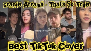 Gracie Abrams - That's So True (Best TikTok Cover) Reaction Part 1