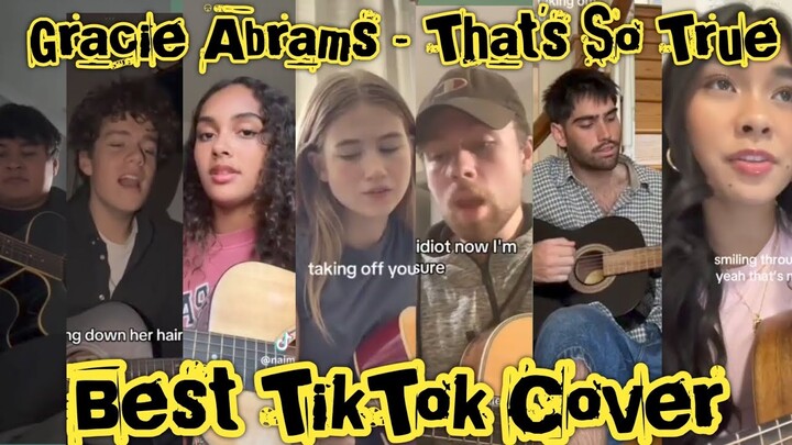 Gracie Abrams - That's So True (Best TikTok Cover) Reaction Part 1