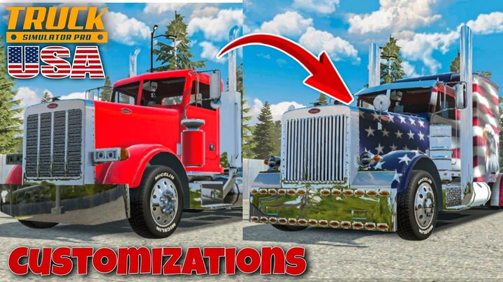FULL CUSTOMIZATIONS | Truck Simulator PRO USA by Mageeks
