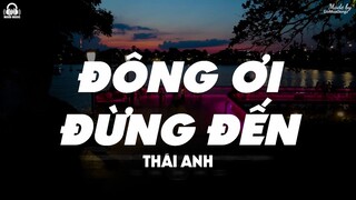 Đông Ơi Đừng Đến - Thái Anh「Lyrics Video」