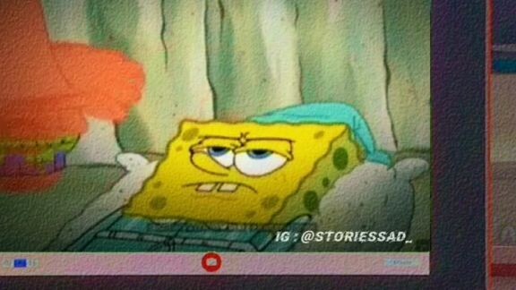 sponbob sad