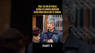 PRIA INI APES DI SANGKA MENCURI KURSI RODA #alurceritaflim #film