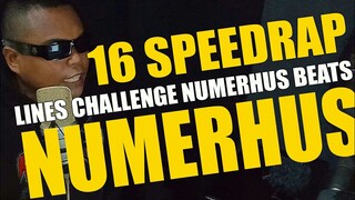 16 SPEEDRAP Lines Challenge - NUMERHUS / Lnt Quarantine Session Day 5