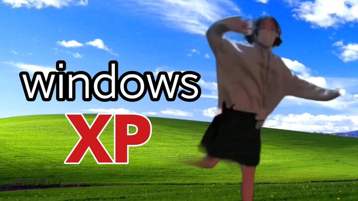 เด็กม.ต้นเต้นสุดน่ารักพร้อมฉากหลัง Windows XP