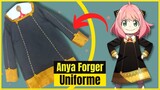 Como Fazer o Uniforme da Anya Forger | Anya Forger Cosplay Super SIMPLES | SPY X FAMILY Cosplay