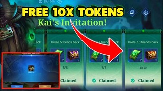 TRICK TO GET FREE 10X TOKENS AND THAMUZ KUNG FU PANDA SKIN ABSOLUTELY FREE || MLBB KUNG FU PANDA